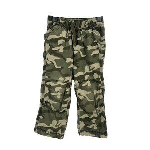 Old Navy Baby Boys 2T Camouflage Camo Straight Cargo Cotton Pants